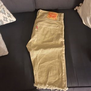 COPY - Levi khaki jorts